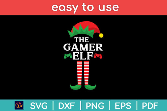Gamer Elf Family Matching Christmas