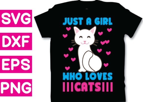 Just a Girl Who Loves Cats: A Graphic Design Asset for Branding