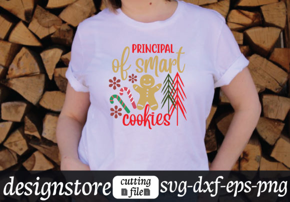 Principal of Smart Cookies Svg Graphics for T-Shirt Designs